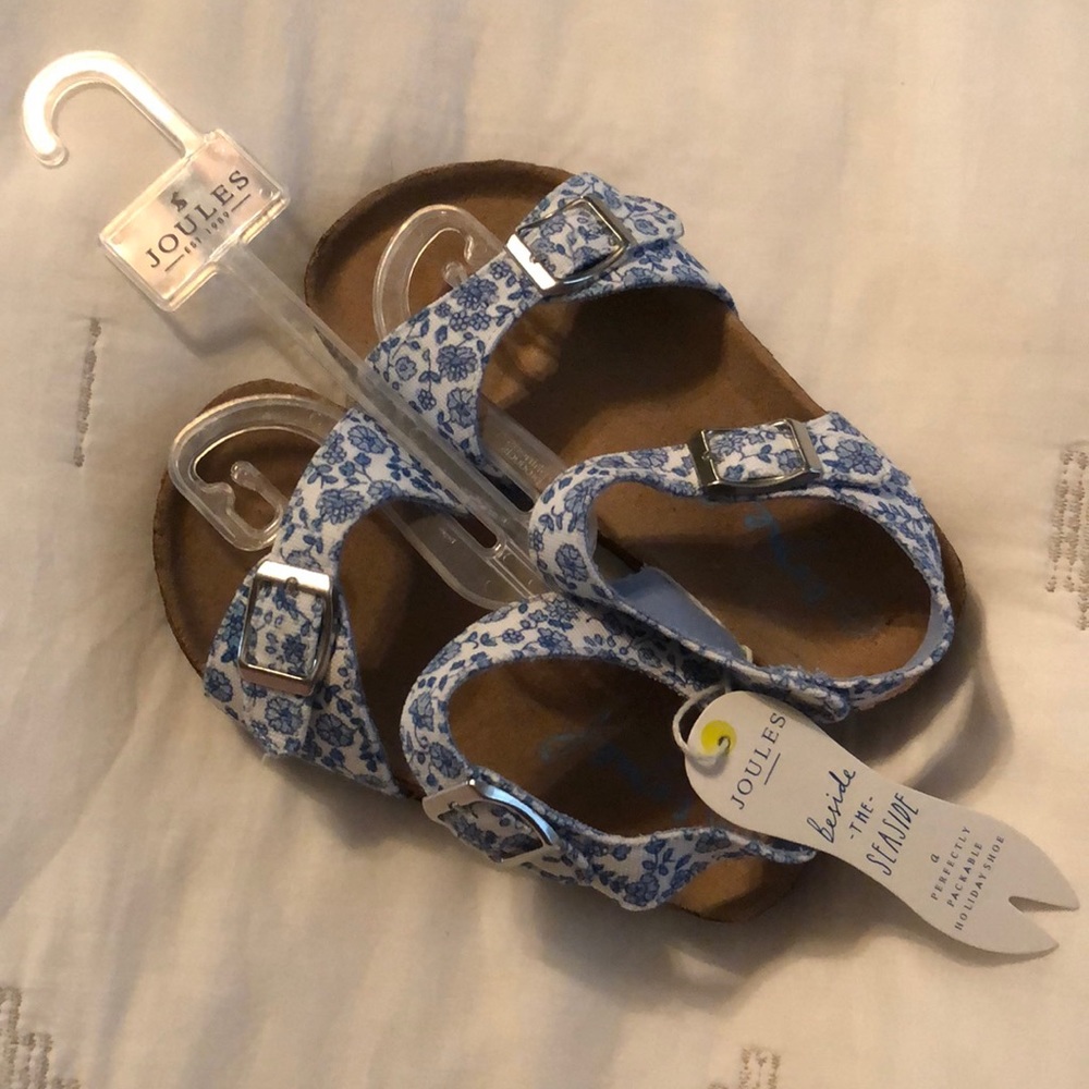 NWT Joules Tippy-toes Toddler Girls Sandals